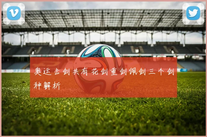 奥运击剑共有花剑重剑佩剑三个剑种解析